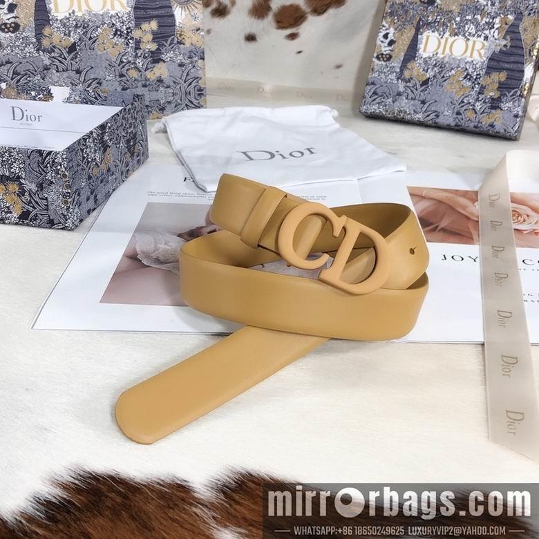 Dior Belt 30mmX95-110cm 7d10