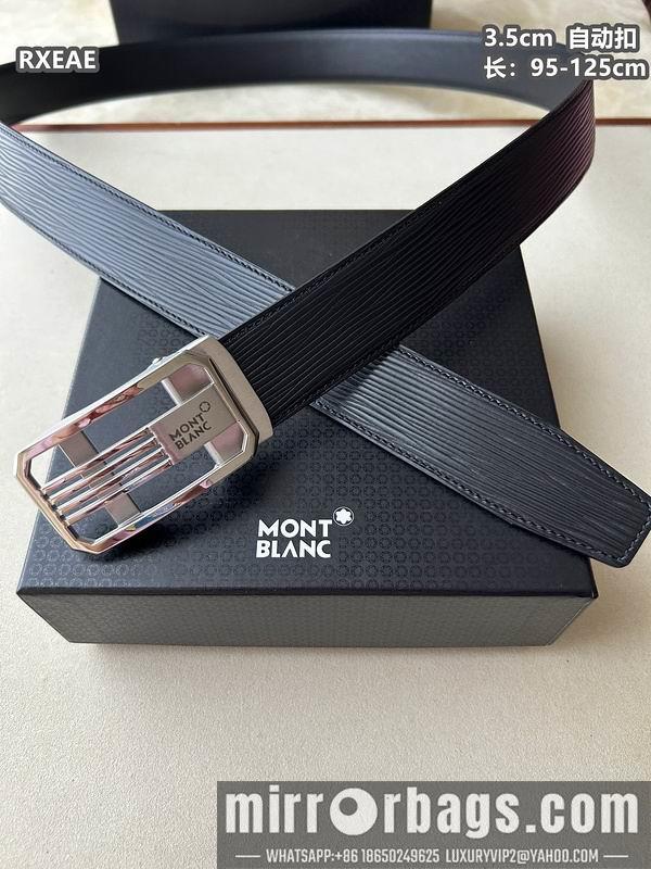 Montlanc belt 35mmX100-125cm 8L77