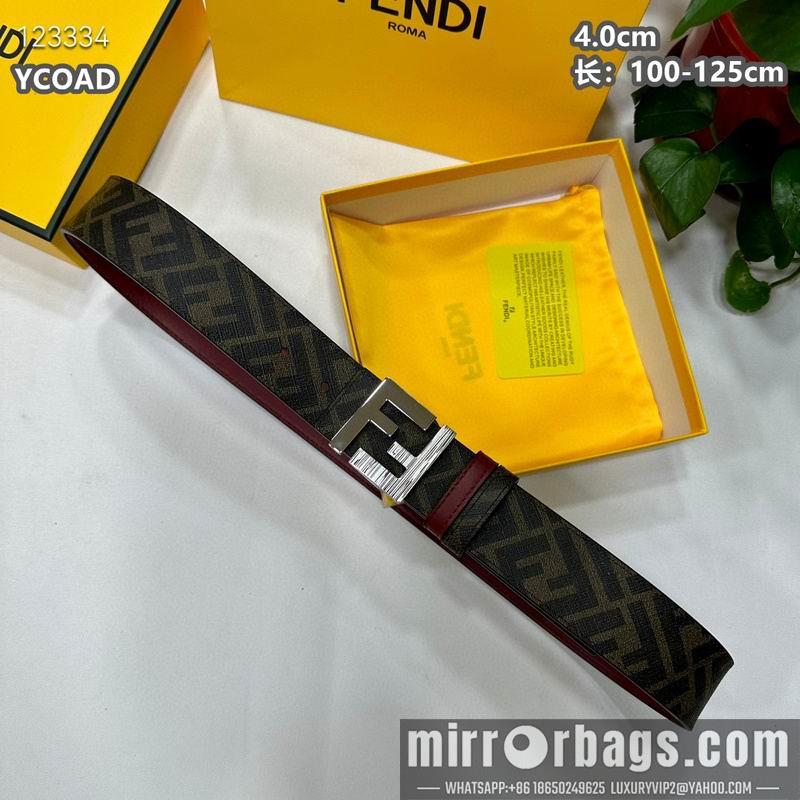 Fendi belt 40mmX100-125cm 8L74