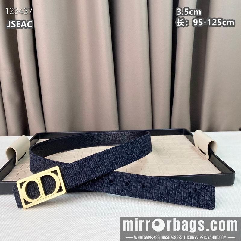 Dior belt 35mmX95-125cm 8L25