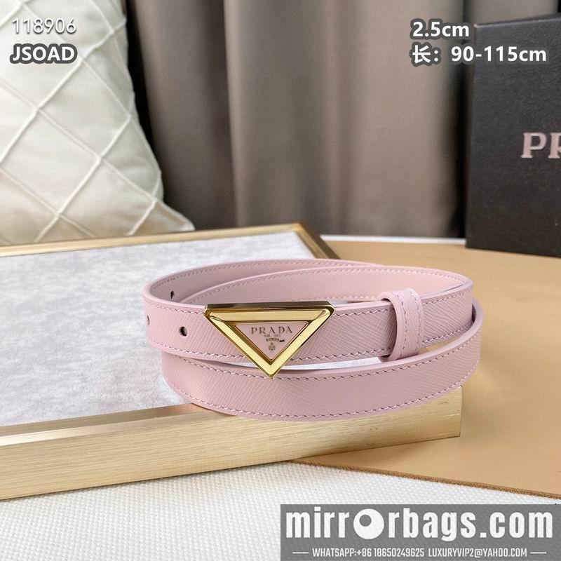Prada belt 25mmX90-115cm 8L040801