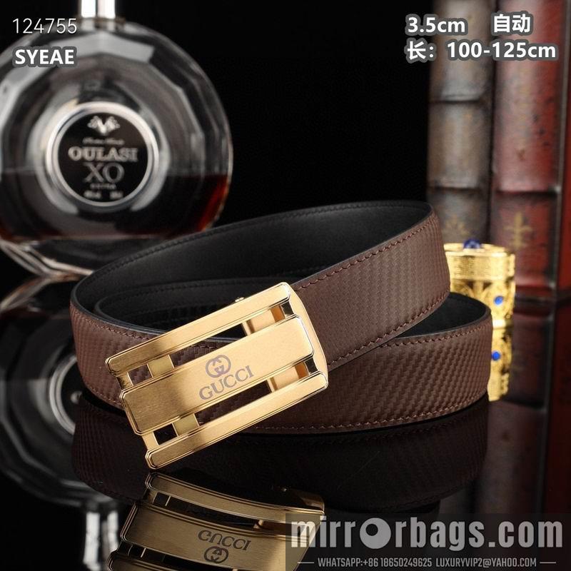 Gucci belt 35mmX100-125cm 8L23