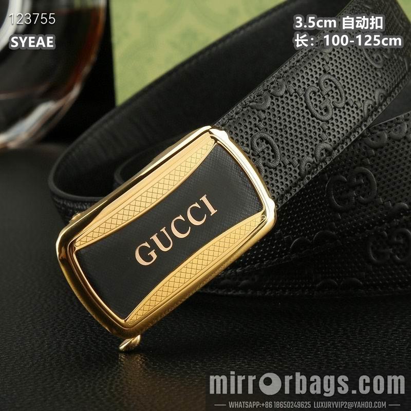 Gucci belt 35mmX100-125cm 8L55