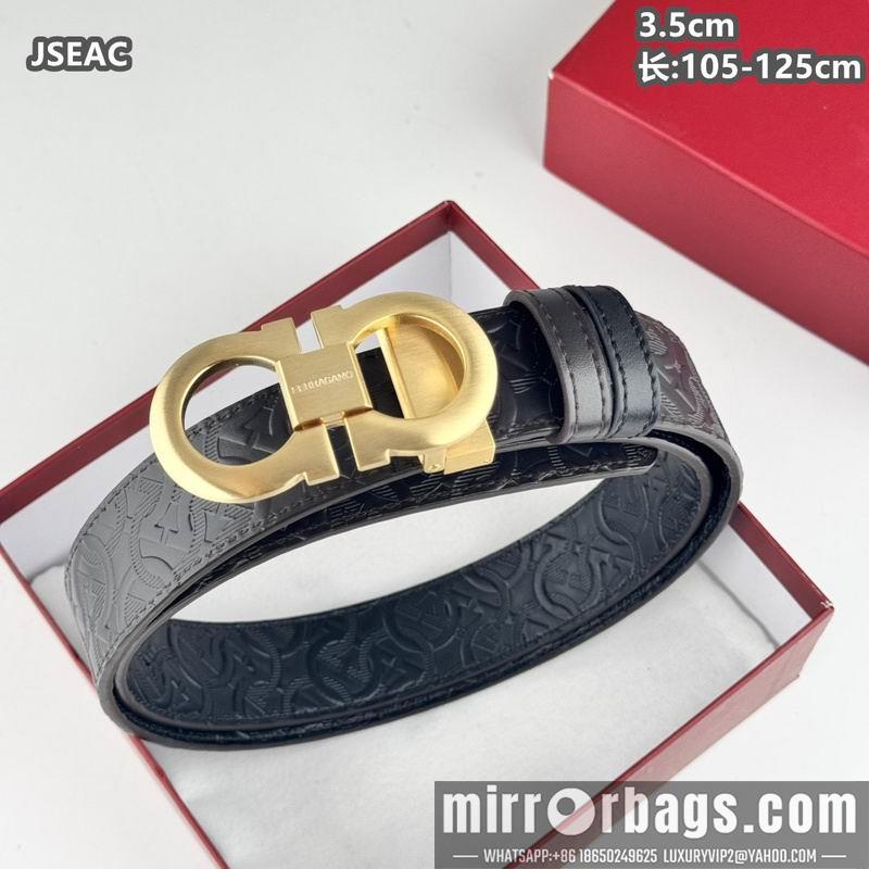 Ferragamo belt 35mmX105-125cm 8L127