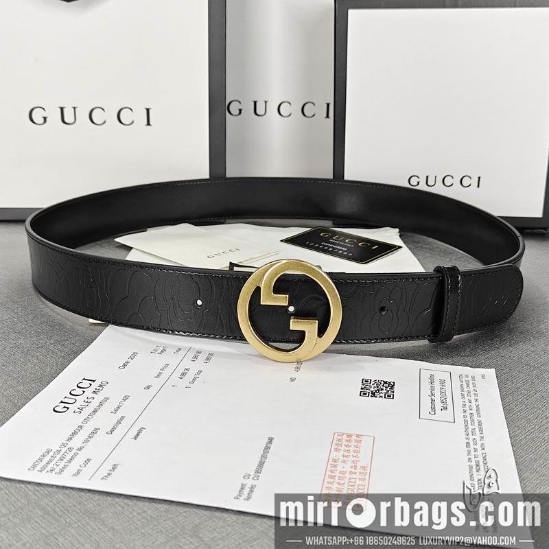 Gucci belt 38mmX90-125cm l091501