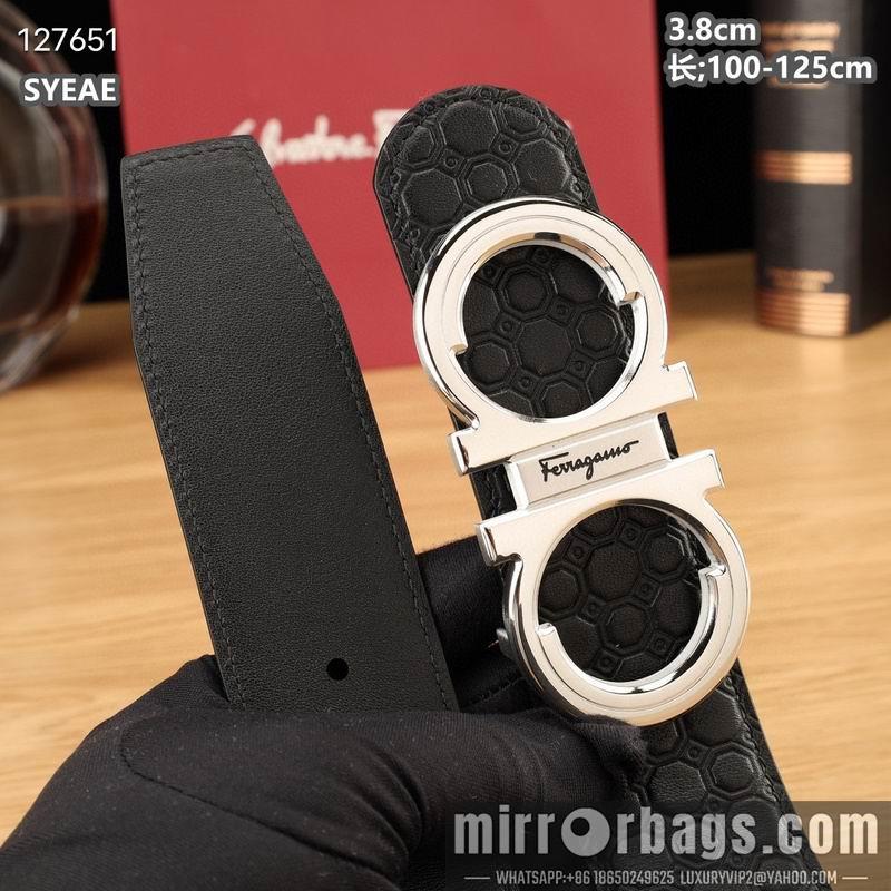 Ferragamo belt 38mmX100-125cm 8L24