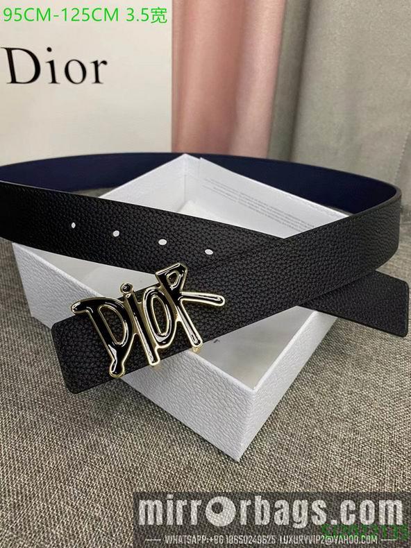 Dior belt 35mmX95-125cm 7D17
