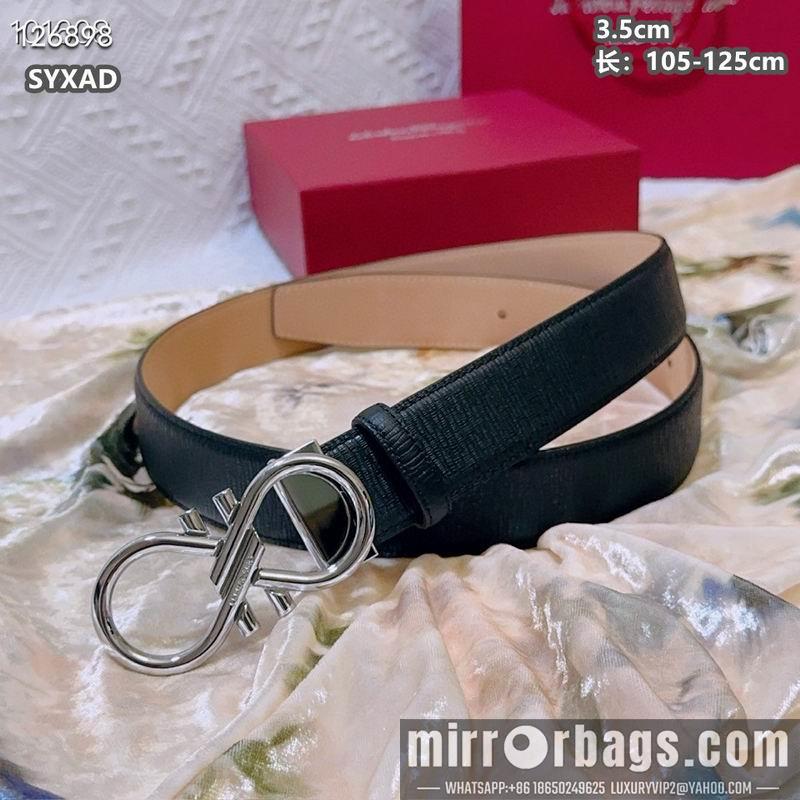 Ferragamo belt 35mmX105-125cm 8L94