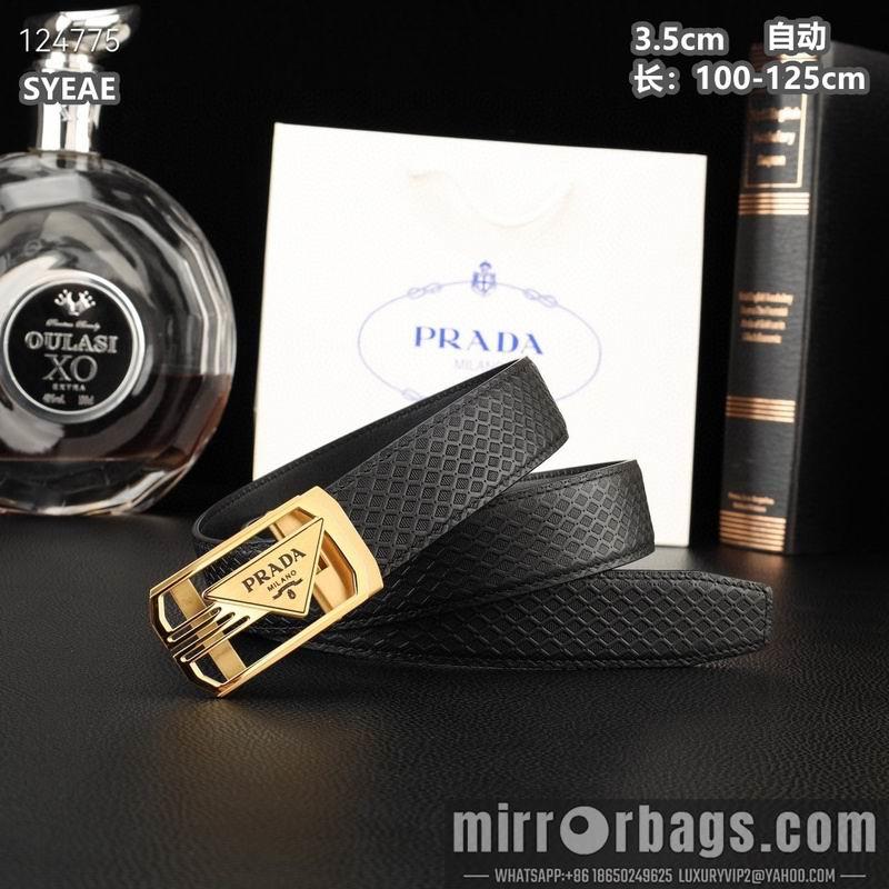 Prada belt 35mmX100-125cm 8L54
