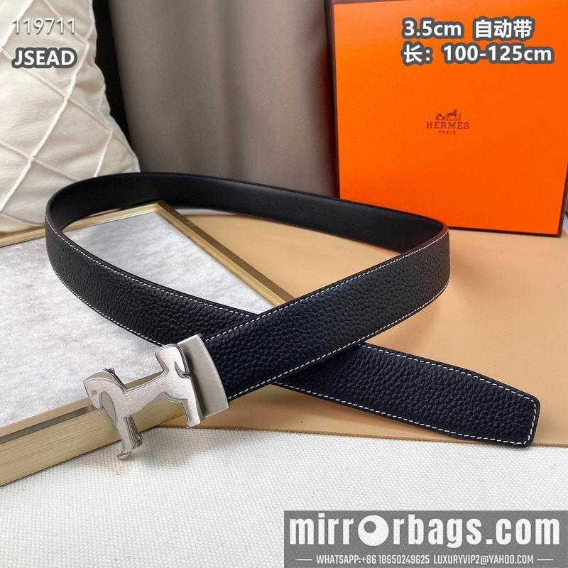 Hermes belt 自动带35mmX100-125cm 8L040801