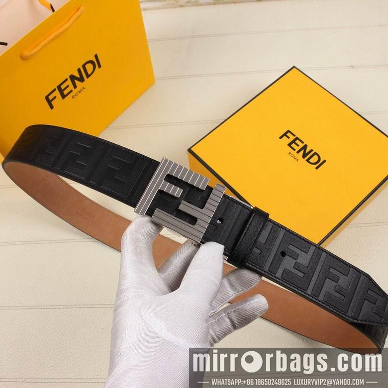 Fendi Belt 38mmX95-125cm 7D44
