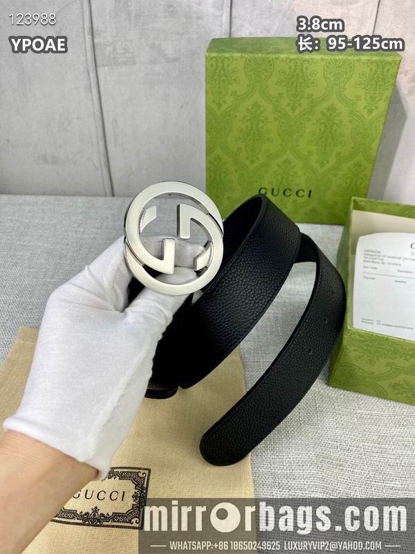 Gucci belt 38mmX95-125cm 8L10