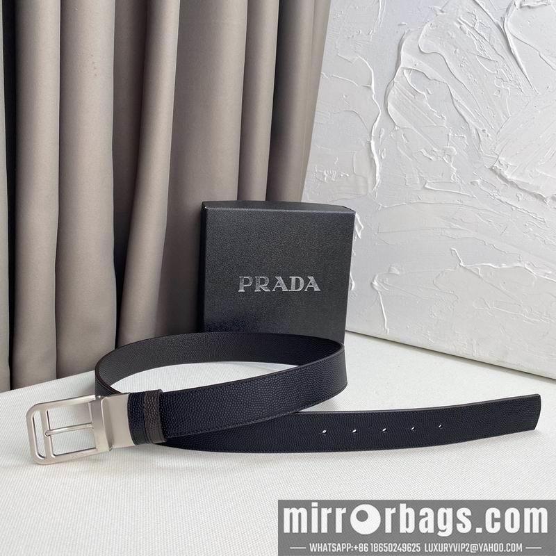 Prada belt 35mmX95-125cm 7D02