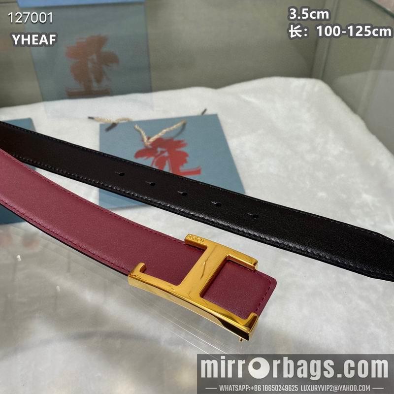 TOD's belt 35mmX100-125cm 8L10