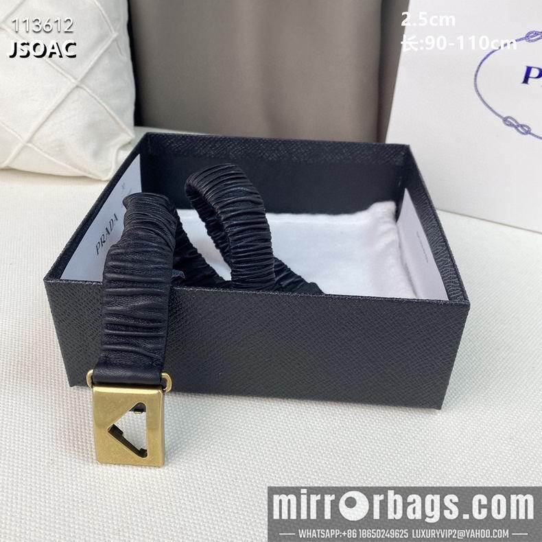 Prada belt 25mmX90-110cm 8L082501