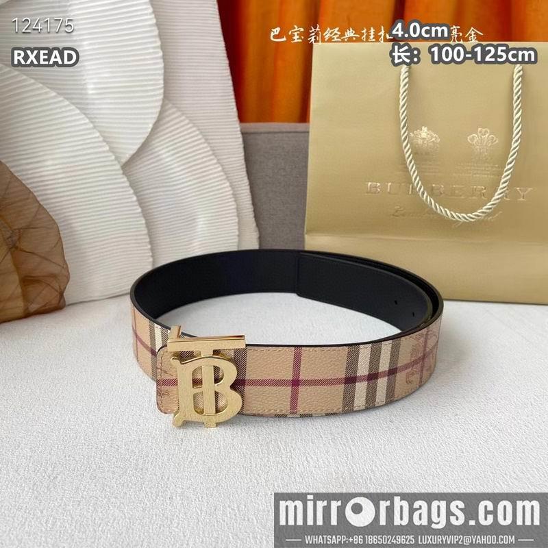 Burberry belt 40mmX100-125cm 8L07