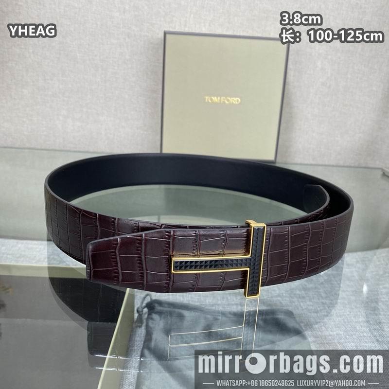 Tom Ford belt 38mmX100-125cm 8L96