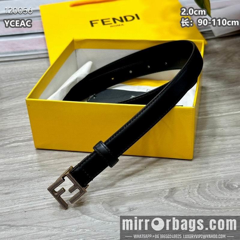 Fendi belt 20mmX90-110cm 8L12