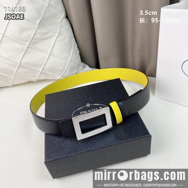Prada belt 35mmX95-125CM 8L21