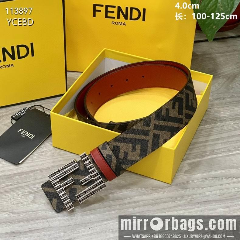 Fendi Belt 40mmX100-125cm 8L73