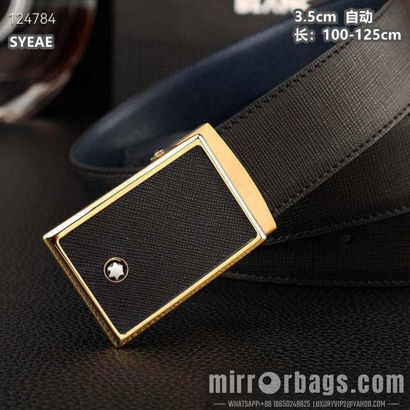 Montlanc belt 35mmX100-125cm 8L30