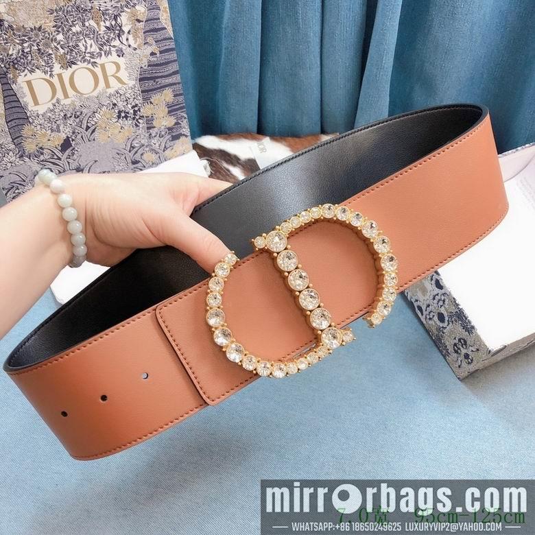 Dior Belt 70mmX95-125cm 7d06