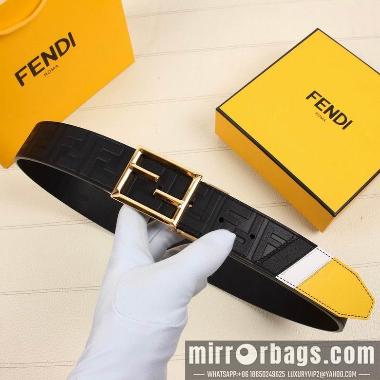 Fendi Belt 38mmX95-125cm 7D61