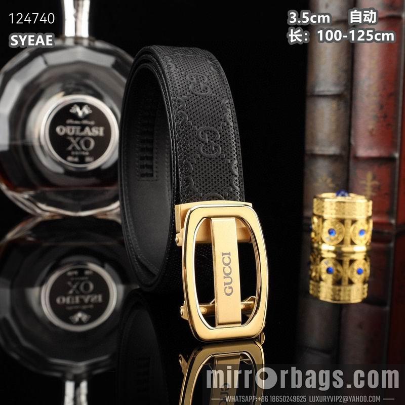 Gucci belt 35mmX100-125cm 8L33