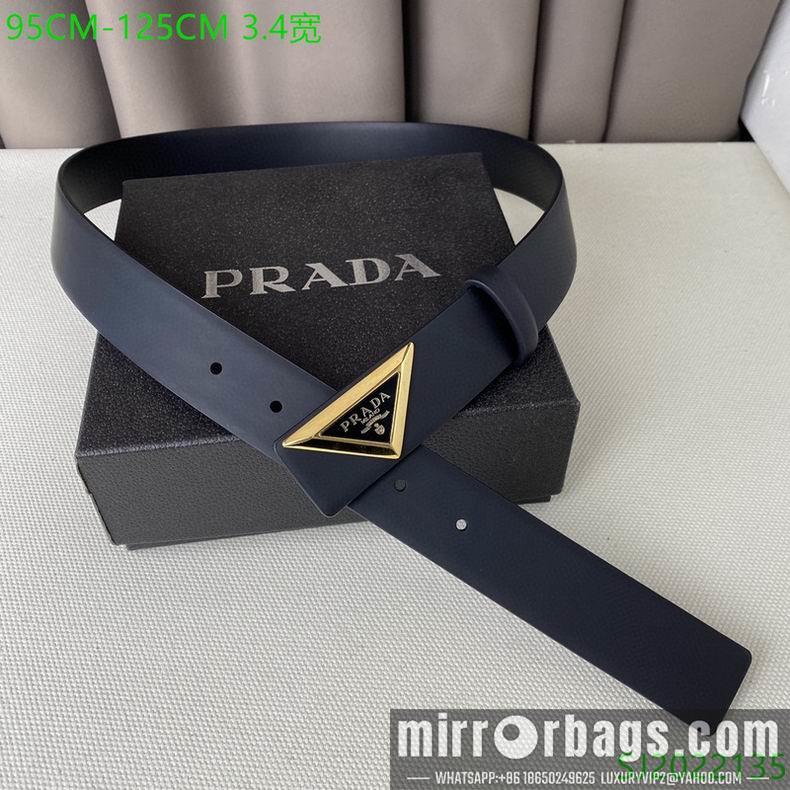 Prada Belt 34mmX95-125cm 7D04