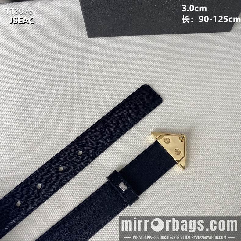 Prada belt 30mmX95-125cm 8L02