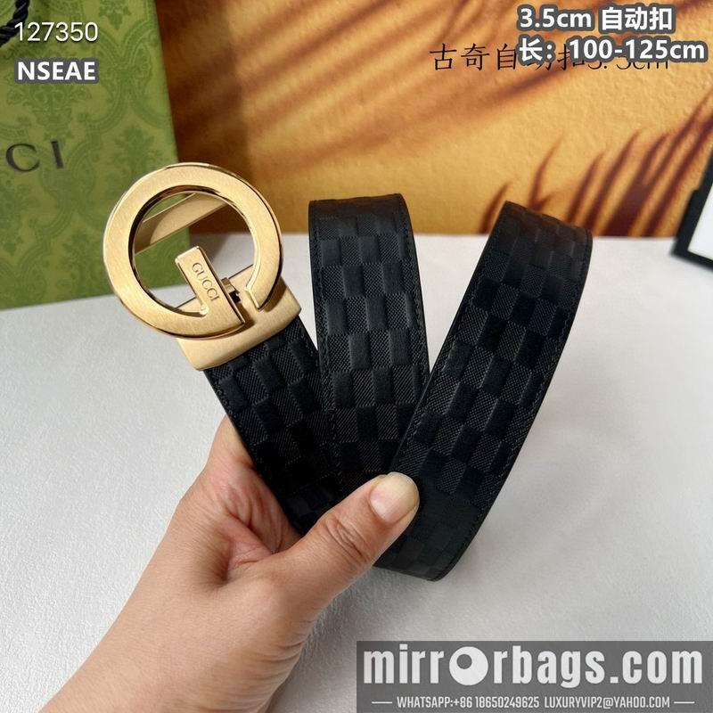 Gucci belt 35mmX100-125cm 8L79