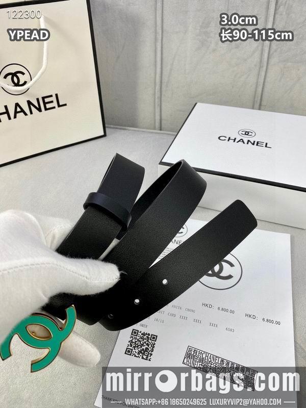 Chanel belt 30mmX90-115cm 8L10
