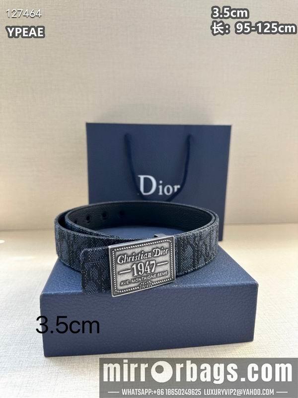 Dior belt 35mmX95-125cm 8L33