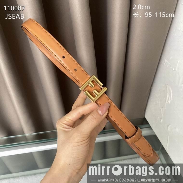 Fendi Belt 20mmX95-115CM 8L09