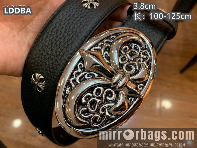 Chrome Hearts belt 38mmX100-125cm 8L09