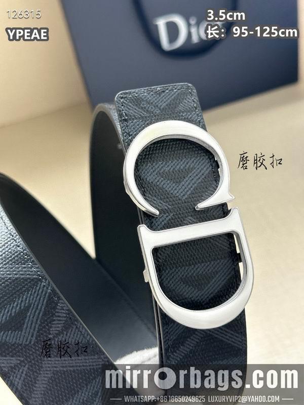 Dior belt 35mmX95-125cm 8L16