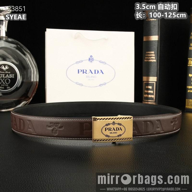 Prada belt 35mmX100-125cm 8L57