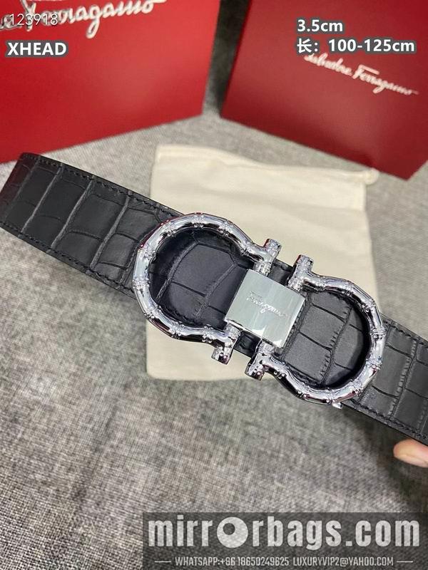Ferragamo belt 35mmX100-125cm 8L39