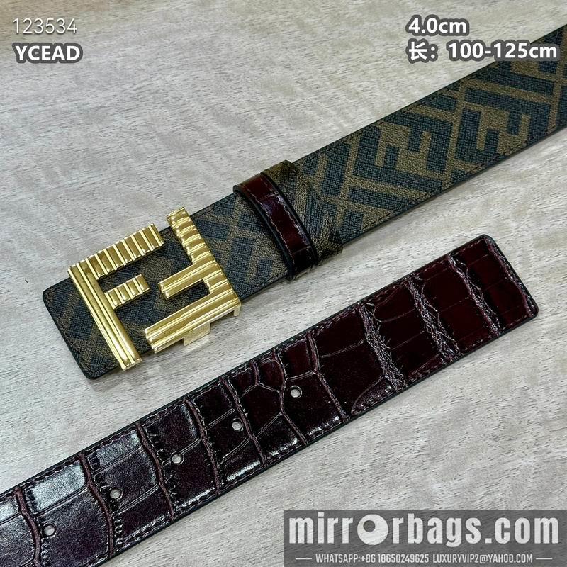 Fendi belt 40mmX100-125cm 8L53