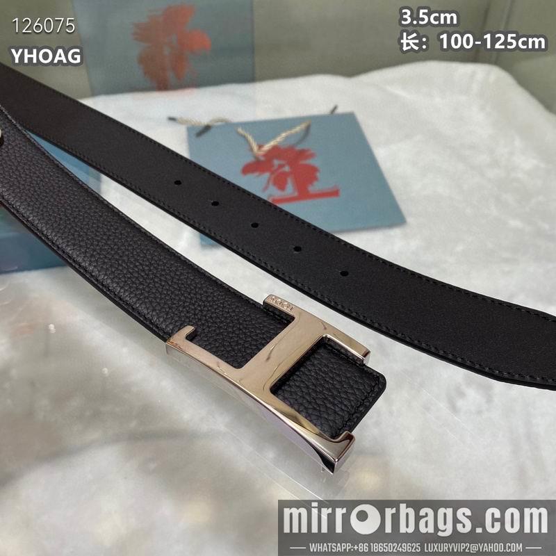Tod's belt 35mmX100-125cm 8L07