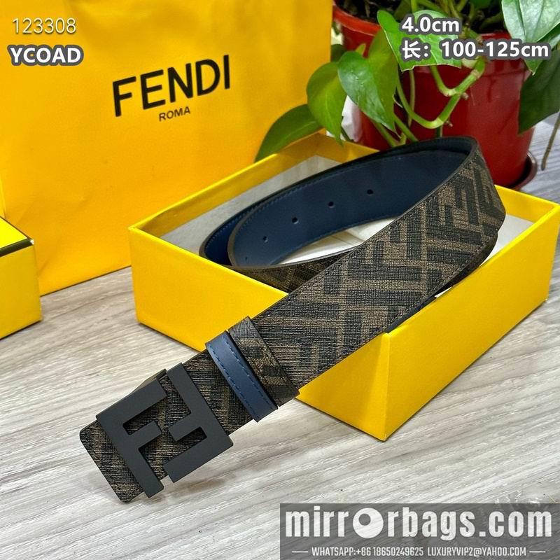 Fendi belt 40mmX100-125cm 8L75