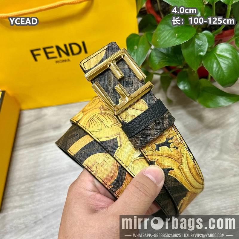 Fendi belt 40mmX100-125cm 8L147