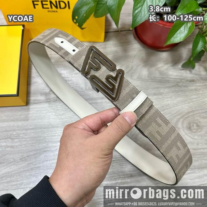 Fendi belt 38mmX100-125cm 8L30