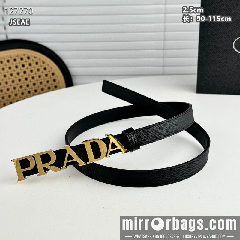 Prada belt 25mmX90-115cm 8L04