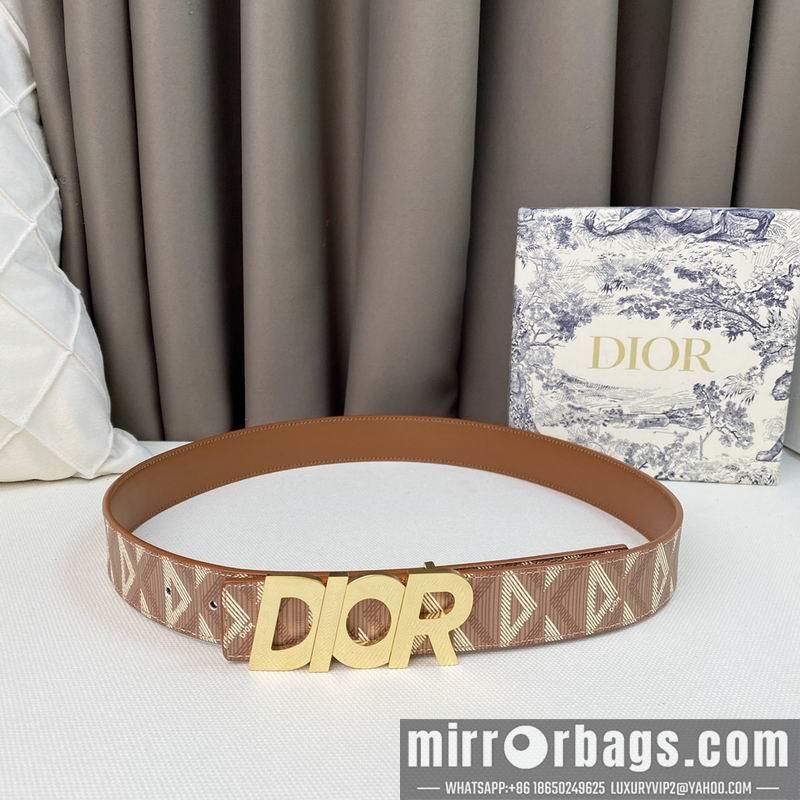 Dior belt 35mmX95-135cm 7D26