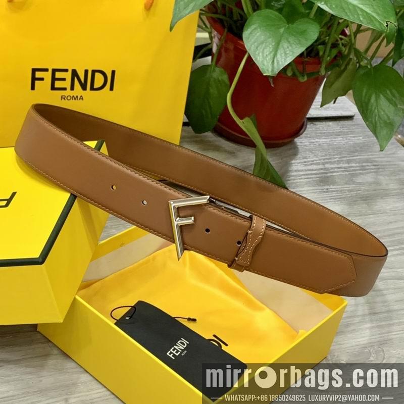 Fendi belt 38mmX95-125cm 7D02