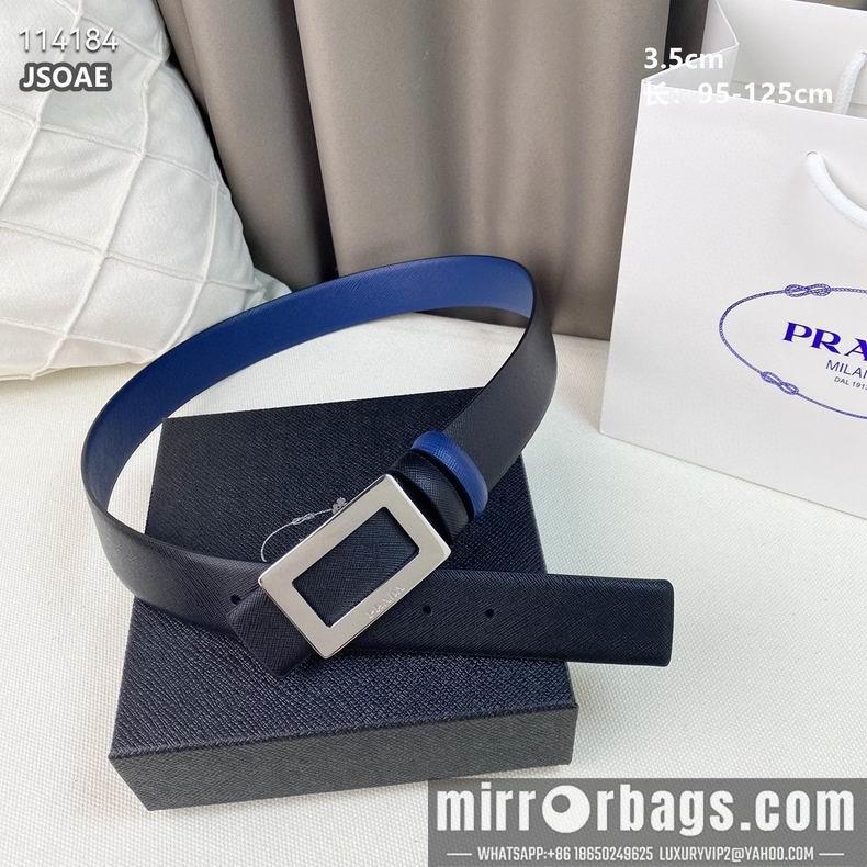Prada belt 35mmX95-125CM 8L21