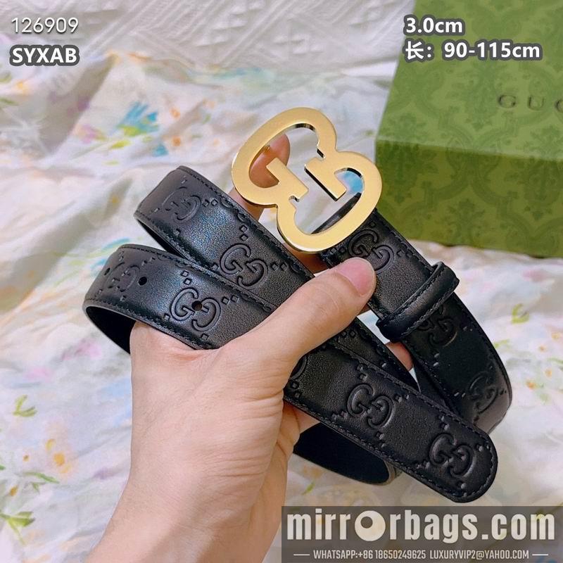 Gucci belt 30mmX90-115cm 8L25