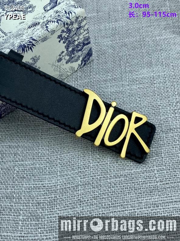 Dior belt 30mmX95-115cm 8L09