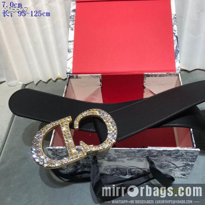 Dior Belt 70mm 95-125cm 8L03